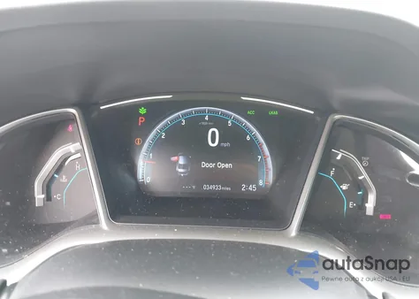 2019 Honda Civic Ex z USA, uszkodzony, nr VIN 19XFC1F36KE013726